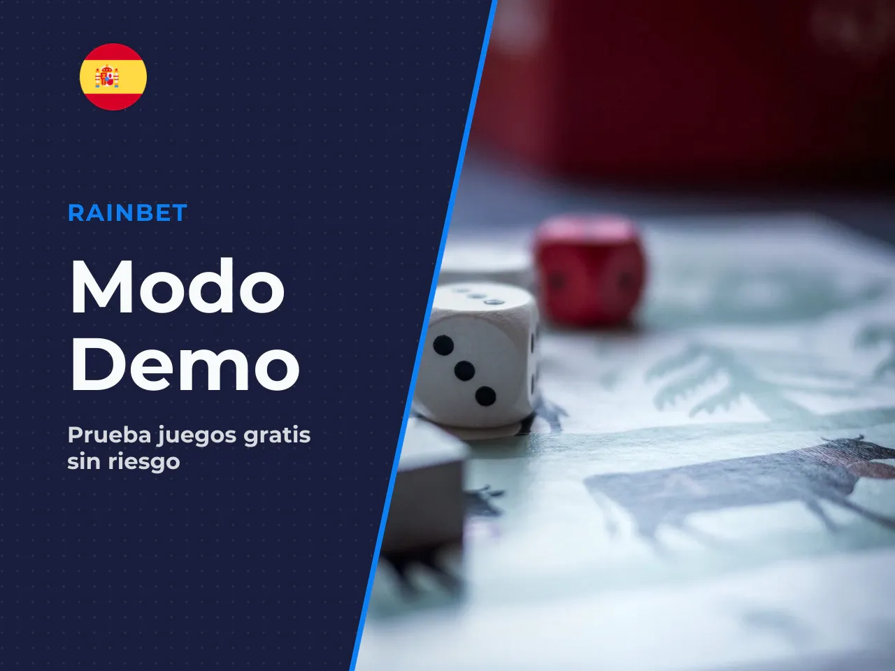 Modo demo probar sin riesgo. Rainbet