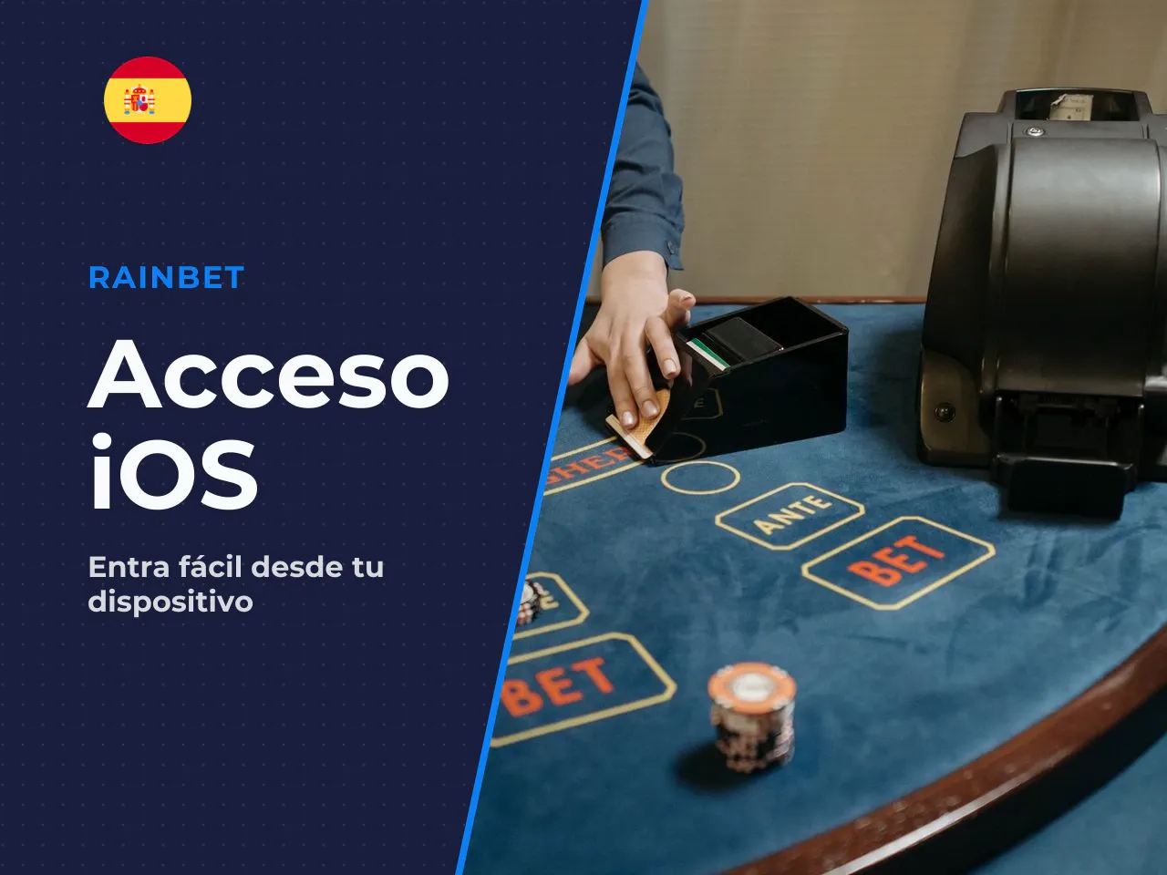 Cómo usar Rainbet desde iOS iPhone