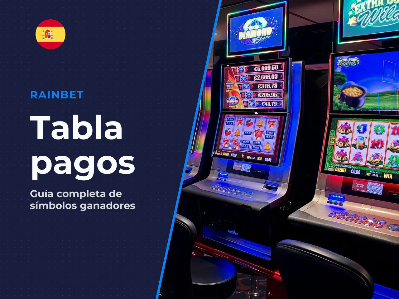 Valor de los símbolos principales pagos