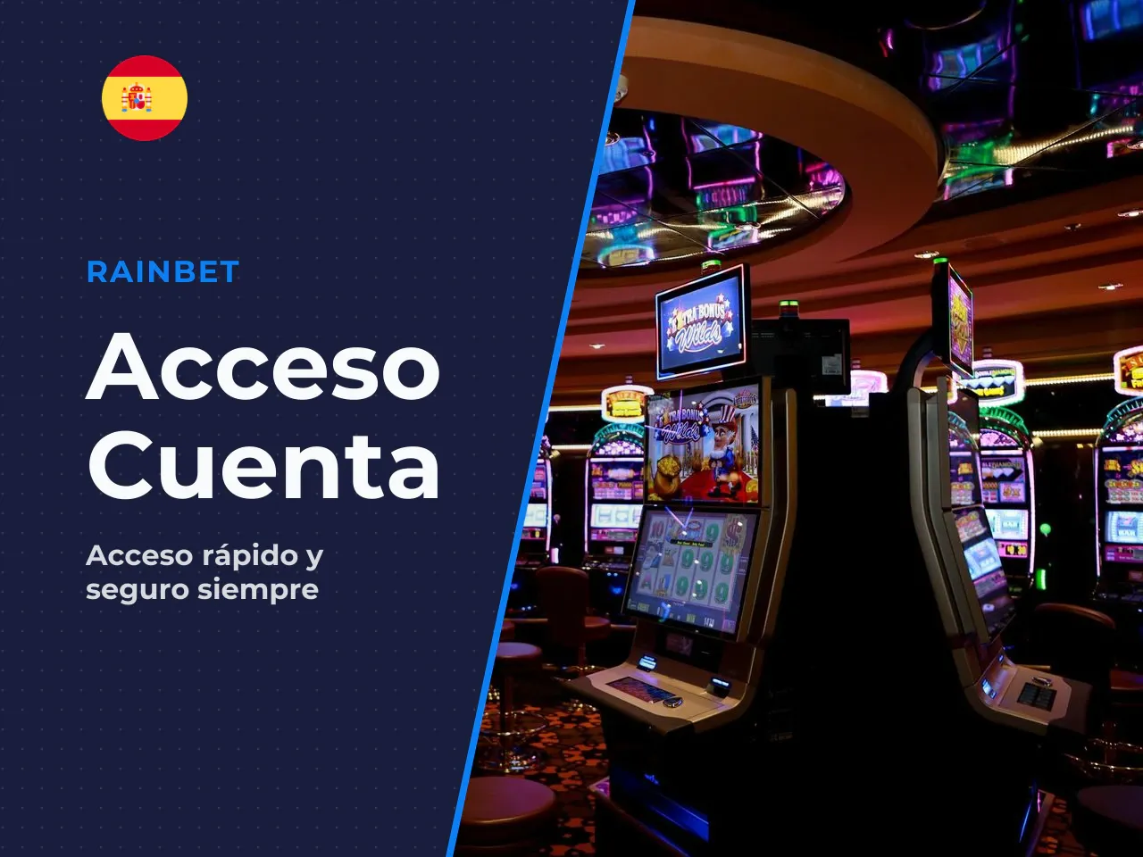 Cómo iniciar sesión en Rainbet Casino