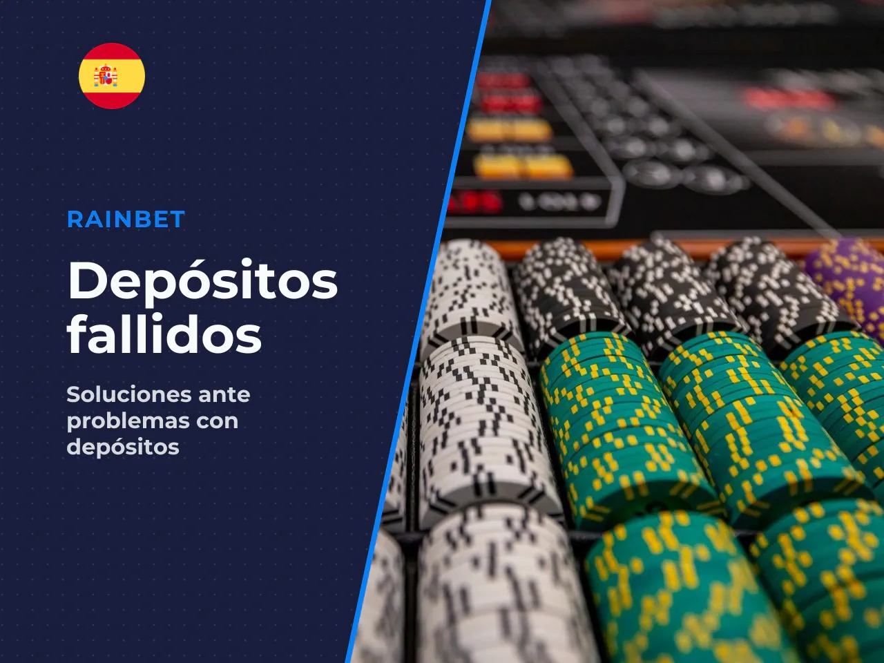 Qué hacer si el depósito no