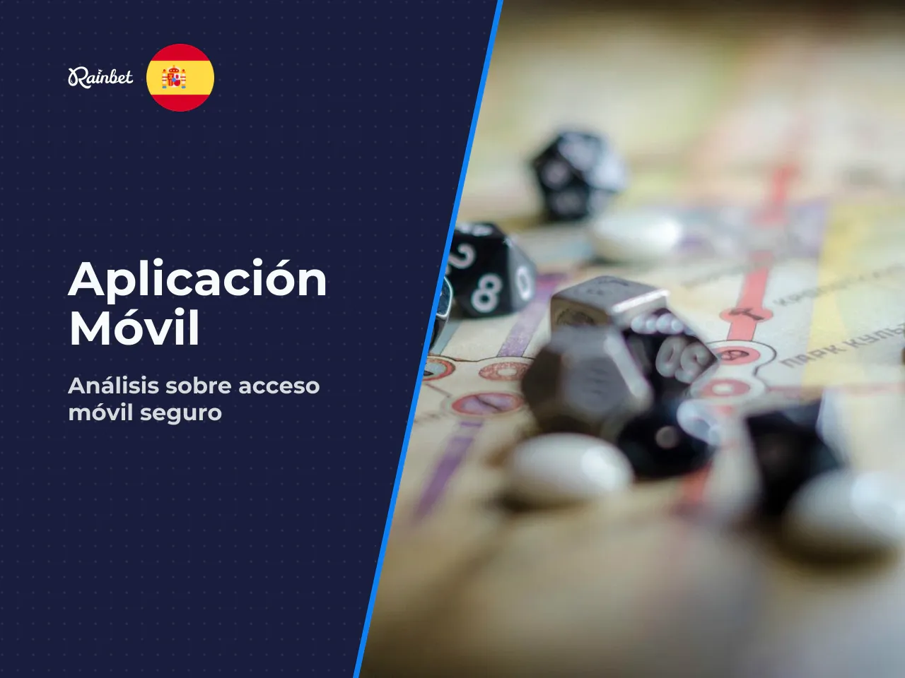 Rainbet no tiene aplicación móvil. Rainbet