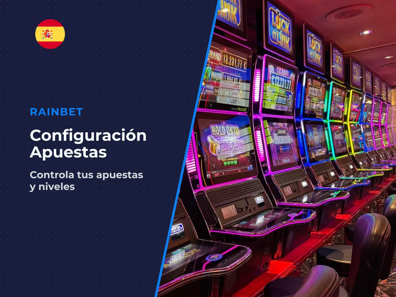 Opciones de apuesta, autoplay y control