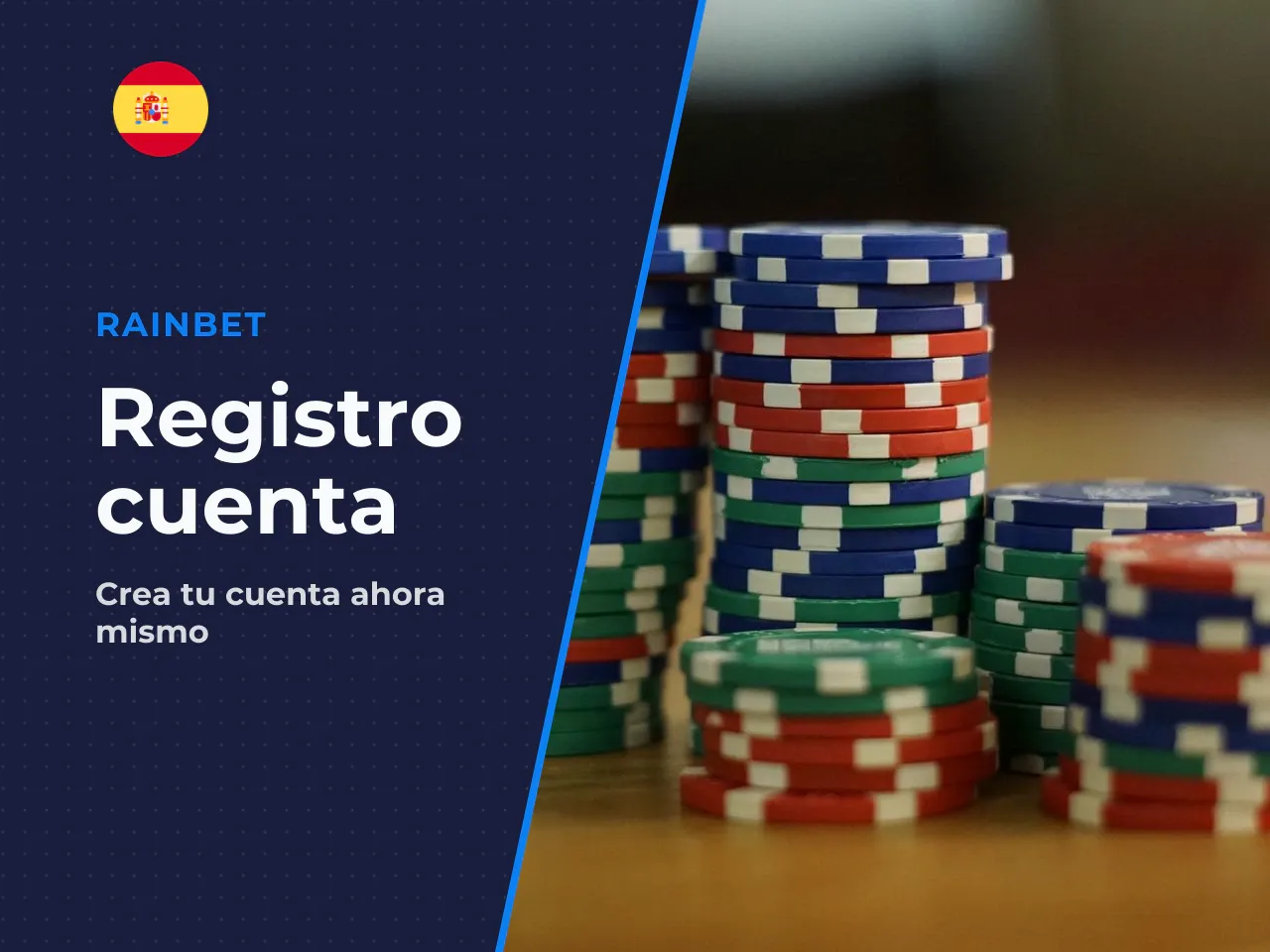 Cómo crear una cuenta en Rainbet