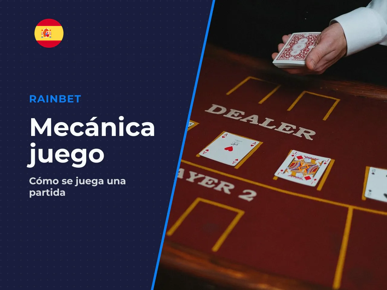 Cómo funciona Rainbet Blackjack en la